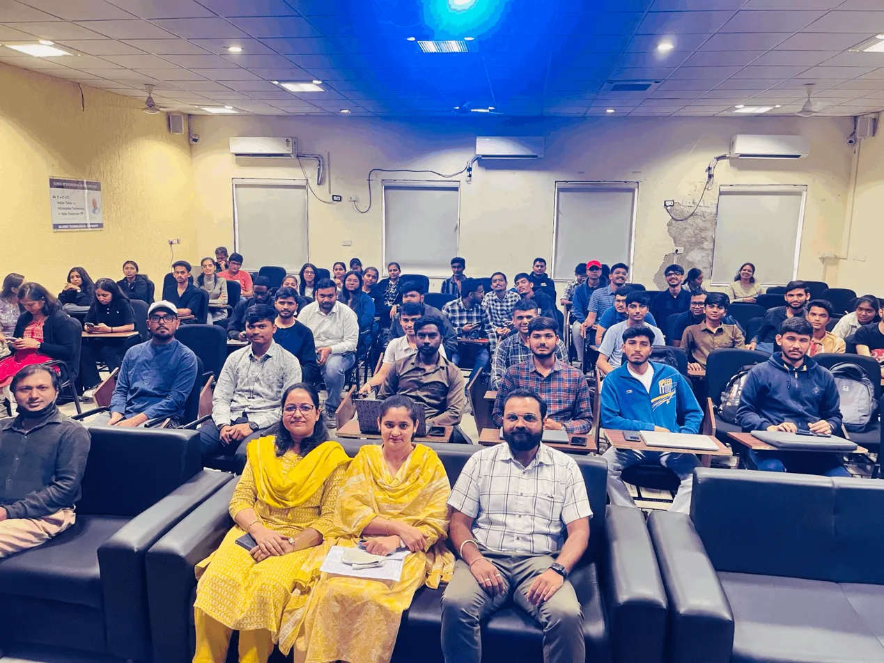 AI student workshop conducted at Gujarat Technological University (GTU)